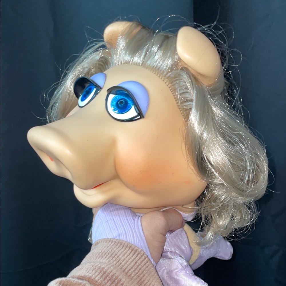 1977 ©️ 1978 authentic vintage Miss Piggy hand puppet (#855) Fisher-Price - Picture 17 of 17